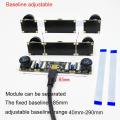 New models on sale Dual Lens Synchronous USB Camera Module,Same Frame Rate 30fps,2560x720,Baseline Adjustable, 3D Stereo VR Webcam 720P,Fixed Focus. 