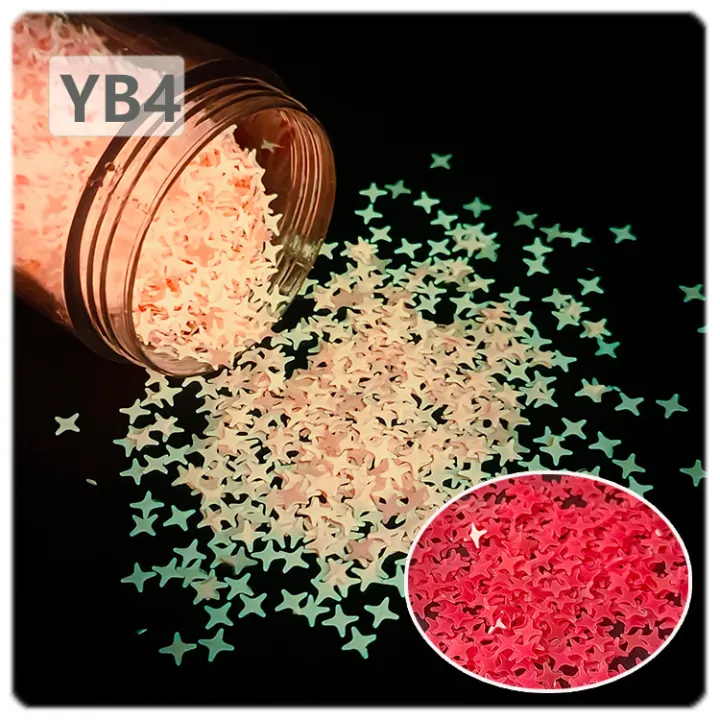 YALEDUO%20four-pointed%20star%20corresponding%20color%20long-lasting%20luminous%204MM%20cross%20star%20sequin%20factory%20sold%20out%20full%20of%20eight%20colors%20optional%20-%20Image%208