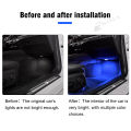 NEW 【Innovative design】Car Footwell Lights For Audi A1 8x A3 8v 8y A4 B8 B9 A5 8t A6 C6 C7 C8 A7 A8 D3 D4 D5 Q2 Q3 8u F3 Q5 8r Fy Q7 4l 4m Accessories. 