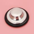 3 3/8 Inch Kitchen Sink Stopper Stainless Steel Garbage Disposal Plug Kitchen Sink Plug Fits Standard Kitchen Drain Size. 