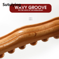Sutuiying Original Special Offer 20 Beads Carbonized Beech Wood Massage Stick Beauty Salon Dredging Meridians Scraping and Acupressure Slimming Shaping. 