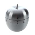 Stainless Steel 60-Minute Countdown Kitchen Cooking Mechanical Alarm Timer Clock -Shape. 