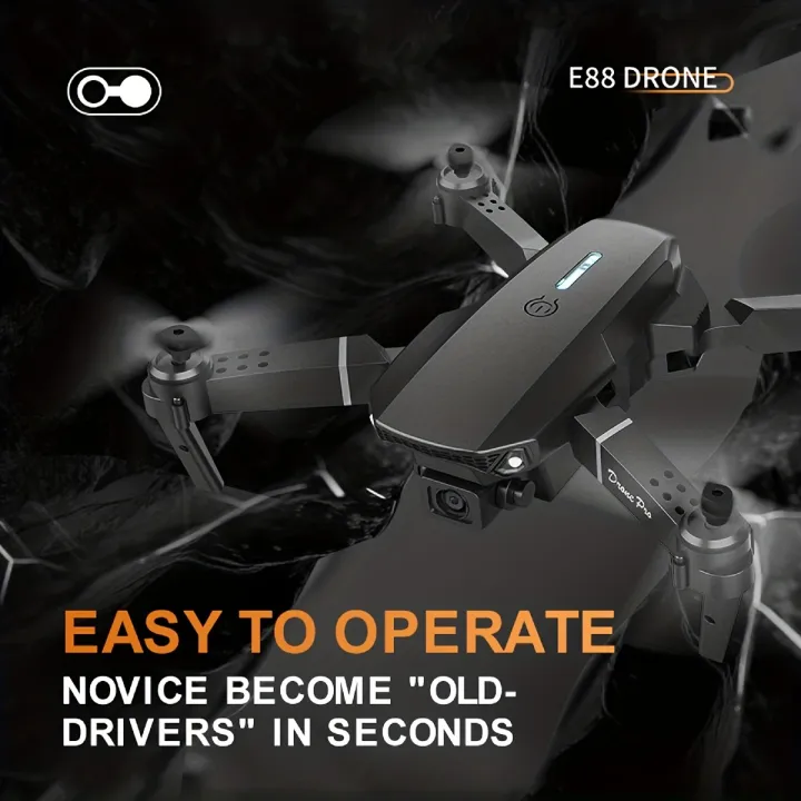 (%20Dual%20Battery%20Dual%20Camera%20Drone%20)E88%20Drone%20-%20HD%20Dual%20Camera%20Remote%20Control%20Quadcopter,%20Aerial%20Photography%20Toy%20Gift%20For%20Kids%20,%20Learning%20Drone%20-%20Image%204