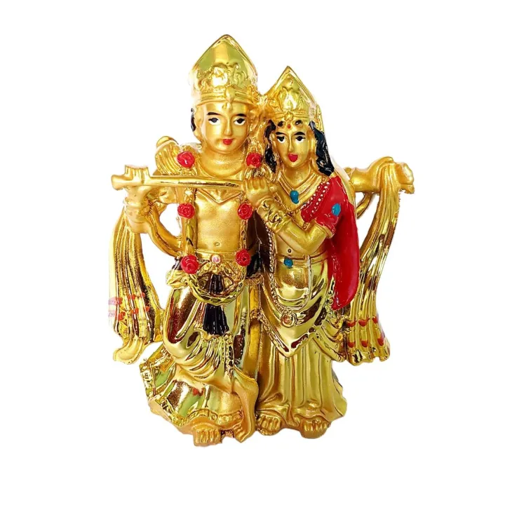 14cm%20Golden%20Radha%20Krishna%20Ji%20God%20Statue%20Hindu%20Idol%20Figurines%20Home%20Temple%20Mandir%20Pooja%20Items%20Gift%20Decorative%20Accents%20-%20Image%205