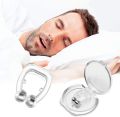 Magnetic Anti Snore Stop Snoring Nose Clip Device. 