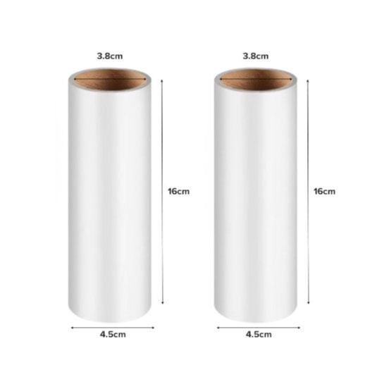 16mm Lint Remover Roller - 60 Sheet - Pack Of 2