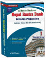A Basic  Book on Nepal Rastra Bank Entrance Preparation by Jibi Thapa. 
