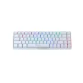 Xtrike Me GK-995W Tri-Mode Wireless Mechanical Gaming Keyboard - (Bluetooth, 2.4GHz & Wired USB-C) - RGB Backlit -Mechanical Red Switches - 99-Key Layout - Driver Programable - High-Capacity Battery - (Windows, Mac, Android, and iOS)Compatible - White. 