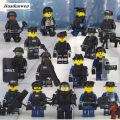 Chunjieda Gift Toys Army Lego Education Building Blocks Soldier Fifty peFifty percent discount rcent discount Pieces 16 Pack Mini Figures SWAT Series Kids Toys. 
