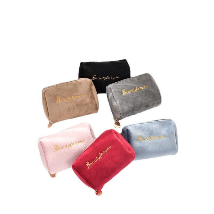 Cross%20border%20velvet%20makeup%20bag%20large%20capacity%20hand%20clutch%20cosmetics%20storage%20bag%20letter%20embroidery%20cylinder%20lipstick%20envelope%20wholesale%20-%20Image%205