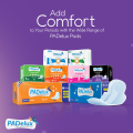 PADelux Sanitary Pads Ultra Goodnight XXL 320 mm- 8 Pads Set of 10. 