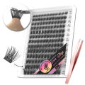 HOT Self-Adhesive False Eyelashes 156pcs Adhesive-Free False Eyelashes Getting Started Easy One Minute Out Mixed Sizes. 