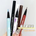 xixi eyeliner is waterproof, not easy to smudge, not easy to fade, long-lasting, quick-drying, soft bristles, brush head, burgundy, brown, color, 1732. 
