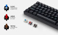 Prolink Real 65% Mechanical Gaming Keyboard With Real RGB lighting (Blue switch) -  GK-6002M. 