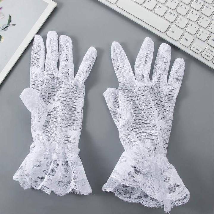 Summer%20Wedding%20Full%20Finger%20Lace%20Bow%20Driving%20Black%20White%20Bridal%20Gloves%20Mesh%20Gloves%20Lace%20Gloves%20Tulle%20Mittens%20-%20Image%206