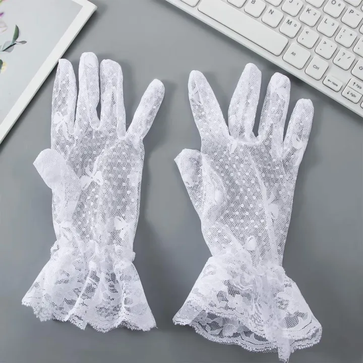Summer%20Wedding%20Full%20Finger%20Lace%20Bow%20Driving%20Black%20White%20Bridal%20Gloves%20Mesh%20Gloves%20Lace%20Gloves%20Tulle%20Mittens%20-%20Image%206