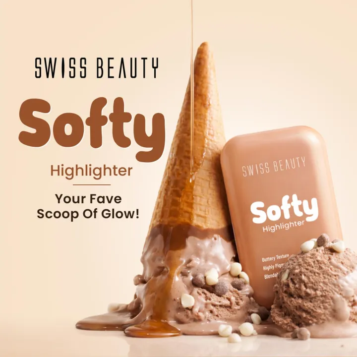 Swiss Beauty Softy Highlighter 7g Almond