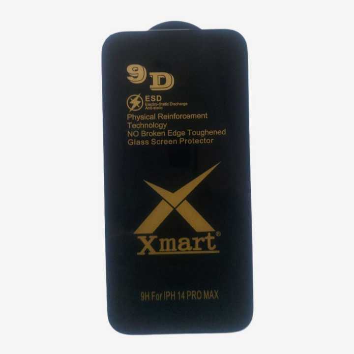 9D Xmart Temper Glass For Iphone 14 Pro Max