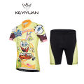 Bicycle Summer MTB Kids Boy Girls Cycling Jersey Suit Bike Clothes. 