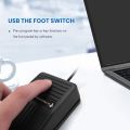 OUMERY PC USB Foot Switch Keyboard Pedal. 
