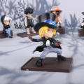 One Piece Chibi Action Figure Set. 