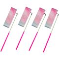 Sparkling Dance Ribbon, 78.7 Inch Long Rhythmic Ribbons Wand , 4 Pieces Dancing Ribbon Streamer. 