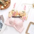 DISICHEN Kids Girls Print Training Bras Wireless Cotton Underwear For Teenage Girls Young Student Training Bras Solid Age For 12-18Years Luxury. 