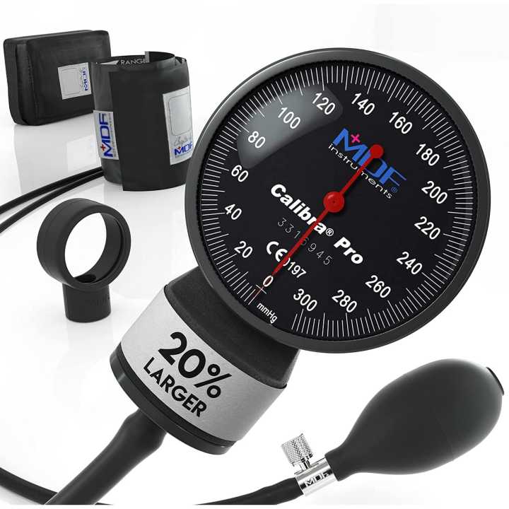 MDF Calibra Pro Sphygmomanometer - Black