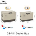 Naturehike Outdoor Camping Picnic 29L 51L Large Capacity Retro Insulation Box Vintage Metal Cooler Box. 