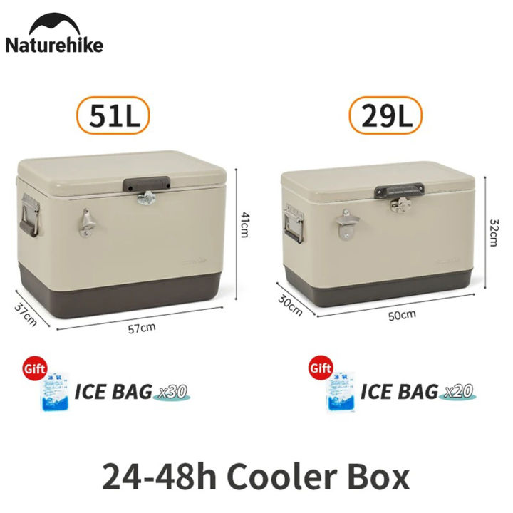 Naturehike%20Outdoor%20Camping%20Picnic%2029L%2051L%20Large%20Capacity%20Retro%20Insulation%20Box%20Vintage%20Metal%20Cooler%20Box%20-%20Image%204
