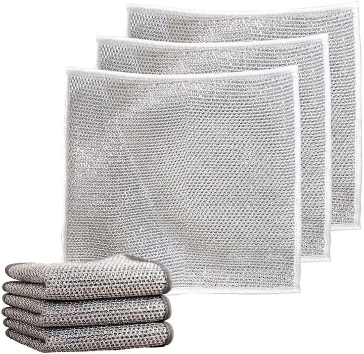 [HOT] Cotton Bar Towels Multipurpose Wire Dishwashing Rags For Wet And ...