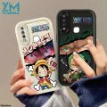 Qibeistoe2025 YiaMia Casing For VIVO Y17 Y15 Y12 Y11 1901 1902 1904 1906 Y17S Y16 Y19 Y95 Y93 Y91 Y91C Y1S S1 Pr Trendy Anime One Piece Solon Luffy Case TPU Soft Silicone Shockproof Phone Cover. 