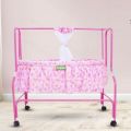 Baby Cradle With Swing and Mosquito Net ( Pink and Blue ). 