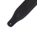 Levy's Leathers M26PD-BLK Top Grain Padded Leather Guitar Strap - Black. 