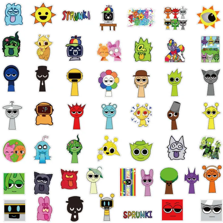 50%20Rhythm%20Box%20Incredibox%20Sprunki%20Graffiti%20Lage%20Skateboard%20IPAD%20Stickers%20-%20Image%204