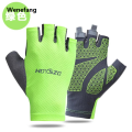Wenefang Summer Cycling Gloves Men Sunscreen Breathable Fishing Gloves Gel Outdoor MTB Road Bike Motorcycle Bicycle Gloves Half Finger. 