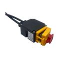 FORIDE KOA8 Three Phase 400V 5P Industrial Plug in/Off Voltage Protection Waterproof Electromagnetic Switch DZ08 Button. 