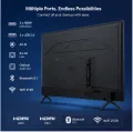 Hyundai 75 Inch QLED 4K UHD Google Smart TV | Android 14 | Dolby Audio | 64GB Storage | Bluetooth 5.2 | Frameless Smart Television. 