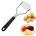 Stainless Steel Potato Masher & Juice Maker | Durable Kitchen Tool | Perfect for Smooth Mashed Potatoes. 
