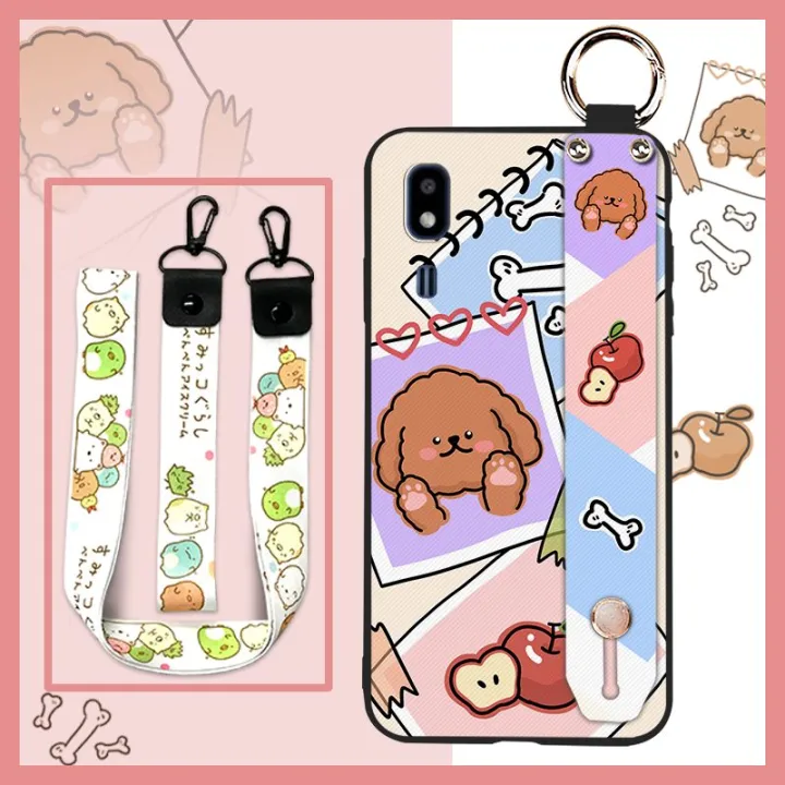 Cute%20Cartoon%20Phone%20Case%20For%20Samsung%20Galaxy%20A2%20Core%20Anti-knock%20Dirt-resistant%20Lanyard%20Silicone%20Kickstand%20Back%20Cover%20ring%20-%20Image%206