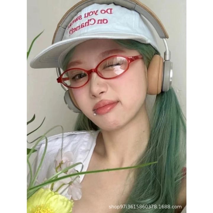 RetroNew%5D%20Baochang%20%5BDM%20Shop%20HottiePersonality%20Fifty%20percent%20discount%20Small%20Oval%20Gradient%20Accessories%20-%20Image%204