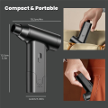 ARELENE Compressed Air Duster 11000RPM Portable Air Blower and Mini Cordless Vacuum Cleaner for Car Home Keyboard Computer. 