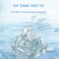 ARELENE 45PCS Ice Static V2 Switch 39gf Silent Linear for Mechanical Keyboard DIY Custom Keyboard Switches. 