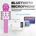 Kids Microphone for Singing, Wireless Bluetooth Karaoke Microphone for Adults, Toys for Boys Girls Gift for Birthday Party. 