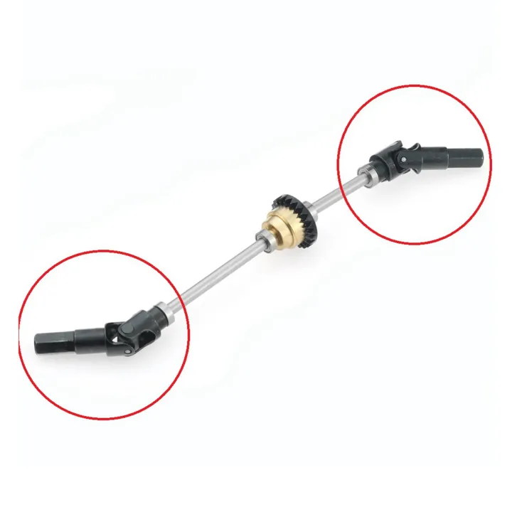 JAERBEE%206%20Pcs%20Metal%20Universal%20Drive%20Shaft%20for%20C14%20C24%20C34%20C44%20B14%20B16%20B24%20B36%201/16%20RC%20Car%20Parts%20-%20Image%205
