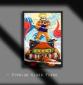 Picture Frames Naruto Run in School Premium Art Print for Home, Office | Living Room, Bedroom Decor | Size : 9*13 inches. 