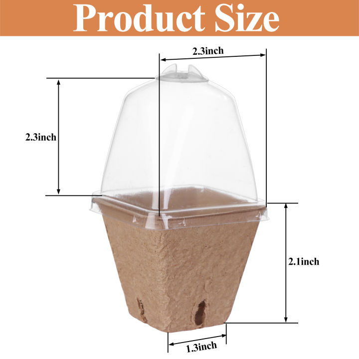 Haishell%2010%20Pack%20Seeding%20Starter%20Pots%20Biodegradable%20Fibre%20Paper%20Nursery%20Pots%20With%20Humidity%20Dome%20Compostable%20Peat%20Seed%20Plant%20Pots%20Demoo%20-%20Image%202