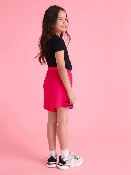 U.S.%20Polo%20Assn.%20Kids%20Girls%20Striped%20Pure%20Cotton%20Skorts%20-%20Image%203