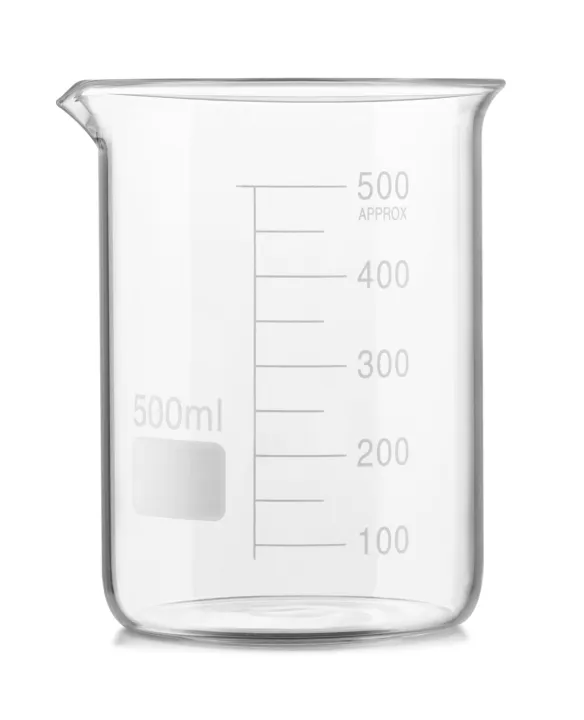 500ml%20Borosilicate%20Glass%203.3%20Graduated%20Beaker,%201%20Piece%20-%20Image%202