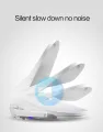 FlushSmart Smart Electric Bidet Toilet Seat with Warm Water, Heated Seat, Warm AIr Dryer, Rear and Front Wash, Soft Closed Toilet Seat, LED Light, Easy Install. 